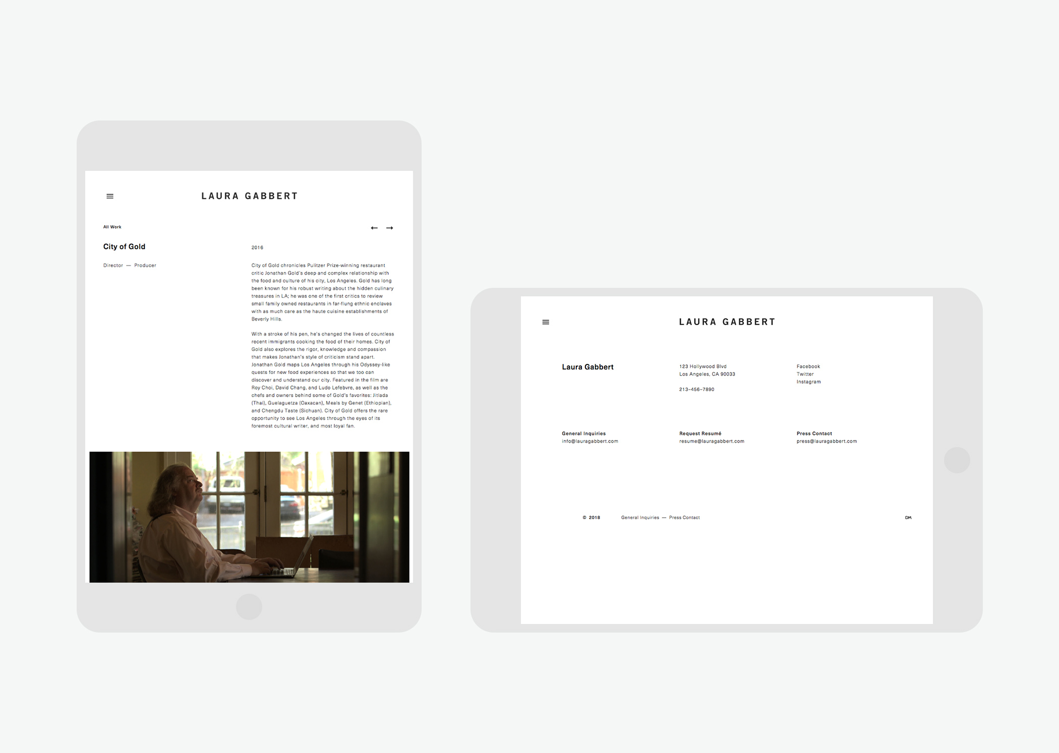 Laura Gabbert Portfolio